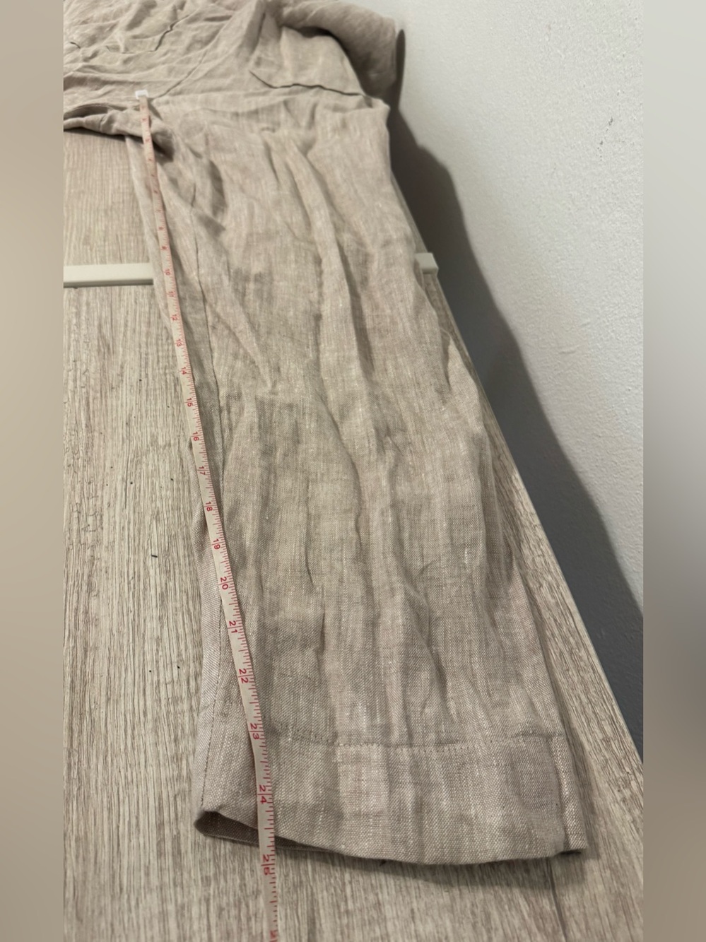 Linen Fairytales 100% Linen Oatmeal
Overalls Jumpsuit XS Lantern Leg
Lagenlook - Picture 7 of 9